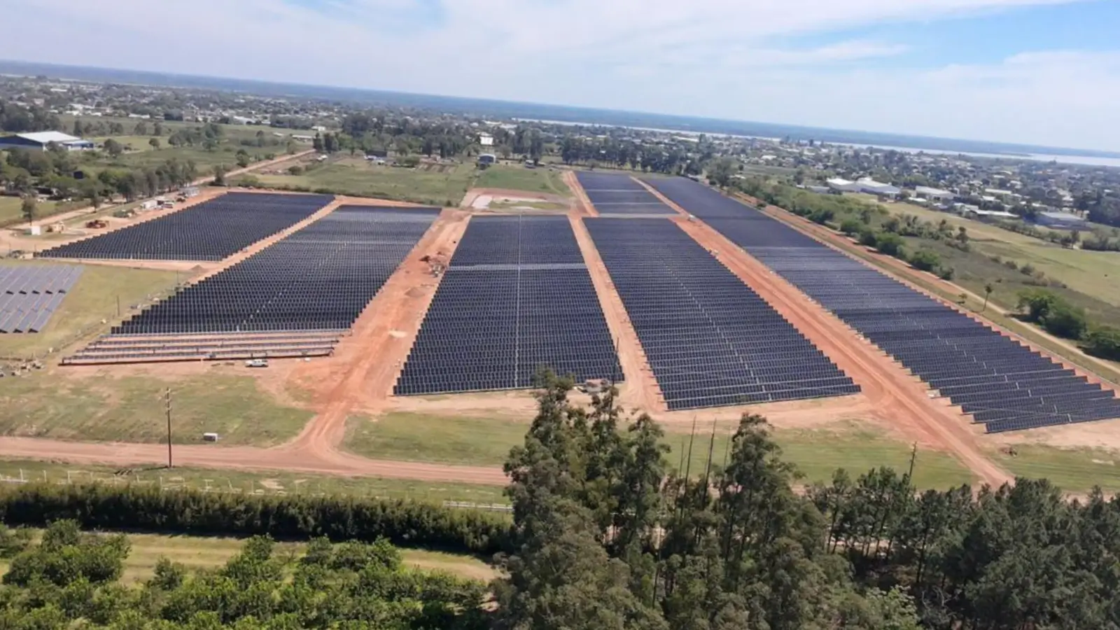 Vista aérea de Parque Solar Bella Vista